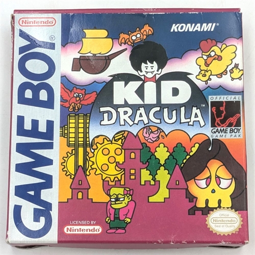 Kid Dracula - Complete In Box - (USA) - Gameboy Original (B Grade) (Used)